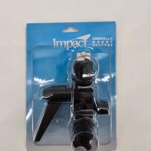 Impact Umbrella Mount Bracket Photographer Shoe Mount 3117 Tilt Black OS New